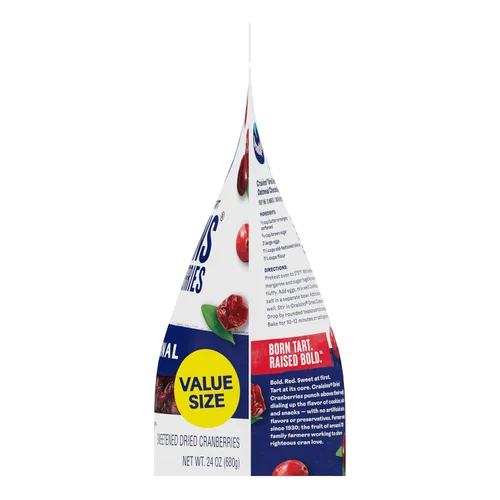 Vista 11 de Ocean Spray Craisins Arándanos Rojos Secos Originales, Paquete de Valor de 24 Onzas
