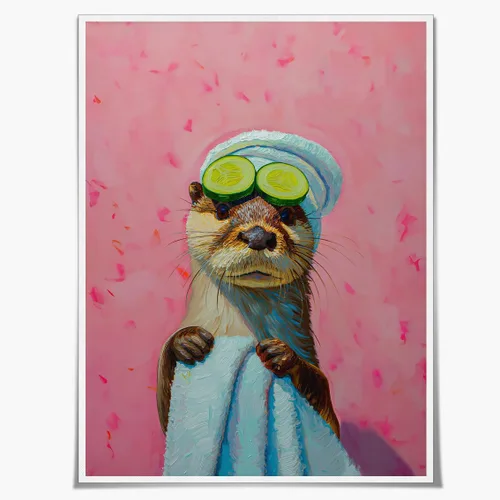Vista 8 de Divertido arte de pared de gato negro para baño, periódico de lectura de gatos sobre inodoro, póster de mascota humorística rosa para decoración