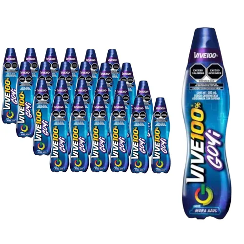 Vista 7 de Vive 100% - (6 unidades) 16.9 fl oz - Hecho en México (Original)