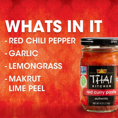 Vista 16 de Thai Kitchen - Pasta de curry rojo sin gluten, 4 onzas