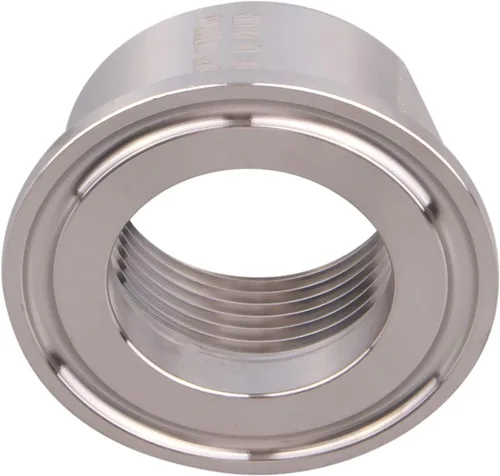 Vista 5 de DERNORD Abrazadera Sanitaria Tri a NPT Hembra Tri Clover (1" NPT Hembra (abrazadera Tri de 1.5 pulgadas))