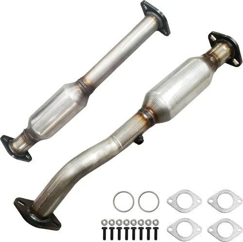 Vista 8 de Convertidor catalítico del colector delantero compatible con Nissan Sentra 2009-2016 1.8L/2.0L SULEV Emisiones S/SL/SR/SV (compatible con EPA)