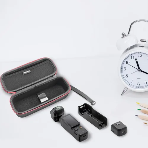 Vista 7 de RLSOCO Estuche de transporte para DJI Osmo Pocket 4/Osmo Pocket 3 Creator Combo (solo funda)