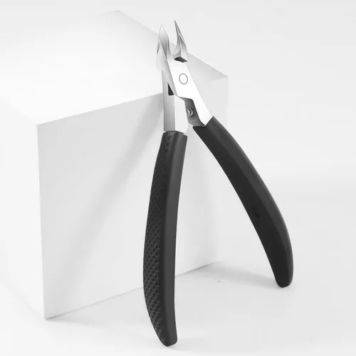 Vista 9 de Diesisa Cortadora de cutículas, extremadamente afilada, cortacutículas para uñas con mango de silicona, antideslizante, cortador profesional