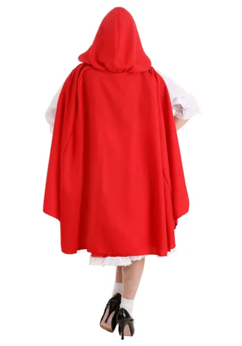 Vista 8 de Disfraz de caperucita roja para adulto Multicolor