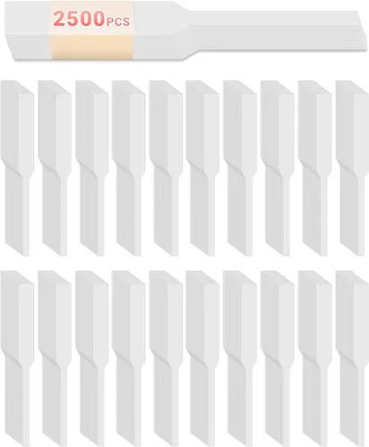 Vista 9 de 1000 piezas de tiras para prueba de perfume, tiras de prueba de fragancia desechables, blancas puras y de fuerte absorción, tiras de fragancia