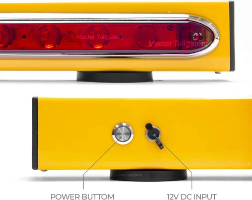 Vista 3 de Master Tailgaters Barra de luz inalámbrica de remolque de 19 pulgadas LED ultra brillante Luces de señal multifuncionales Montaje magnético
