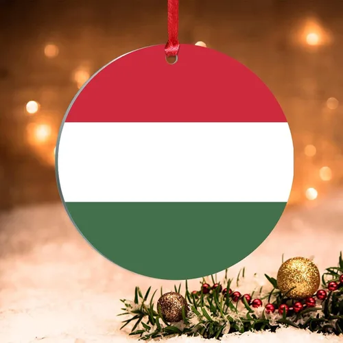 Vista 12 de Adornos de bandera de República Dominicana para árbol de Navidad, bandera nacional de República Dominicana, decoración de árbol de Navidad, recuerdo