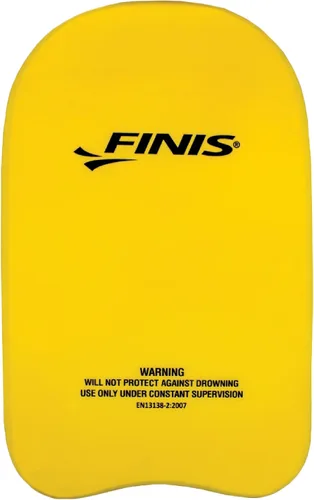 Vista 8 de FINIS Tabla de espuma para entrenamiento de natación, fortalece las piernas, espuma EVA suave, agarre cómodo, color amarillo