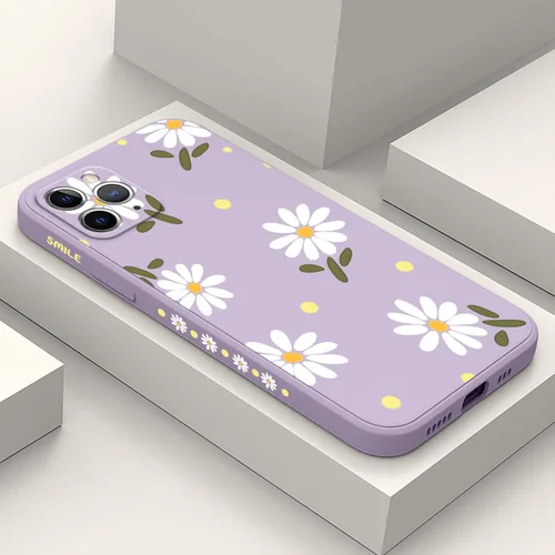 Vista 10 de LEECG Funda protectora para iPhone 11, diseño de flores creativas laterales, delgada, suave, funda protectora para iPhone 11, color negro mariposa