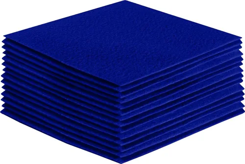 Vista 91 de FabricLA Hojas de fieltro acrílico para manualidades, cuadrados de fieltro precortados suaves de 4 x 4 pulgadas (3.9 in x 3.9 in), utiliza hojas