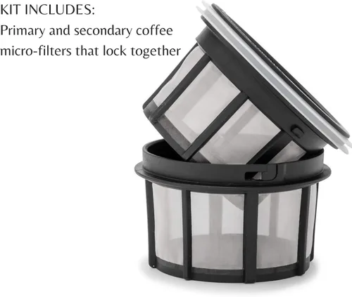Vista 3 de ESPRO Microfiltro de repuesto para prensas francesas ESPRO Coffee & Tea, P1/P0, 12/16 onzas, microfiltro de café