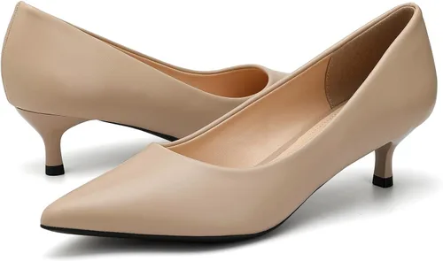 Vista 6 de Jumcew Zapatos de vestir de tacón bajo para mujer
