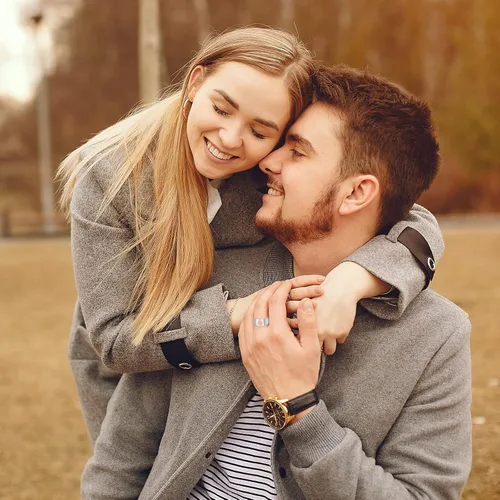 Vista 6 de 2 anillos de pareja a juego para mujeres y hombres, anillos de corazón a juego para novio, novia, abierto, ajustable, anillos de relación a