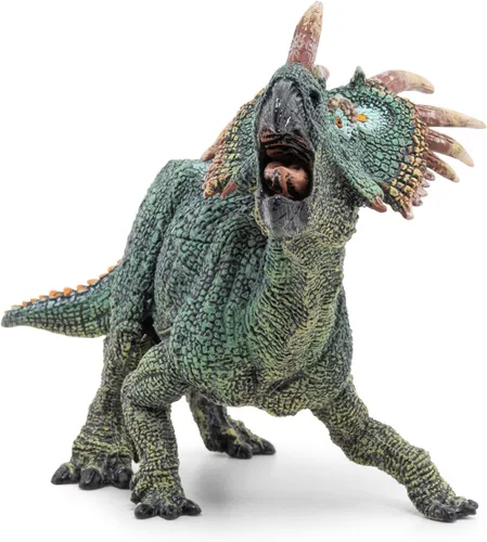 Vista 4 de Papo - Figura realista de dinosaurio de Styracosaurus - A partir de 3 años - Colección de dinosaurios - Juego educativo de dinosaurio herbívoro