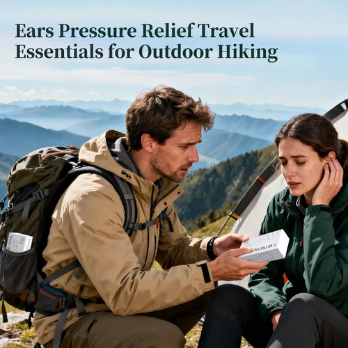 Vista 6 de Alivio de presión de orejas para viajes en avión, regalos para hombres y mujeres a los que les gusta viajar como regalo de Navidad, relleno