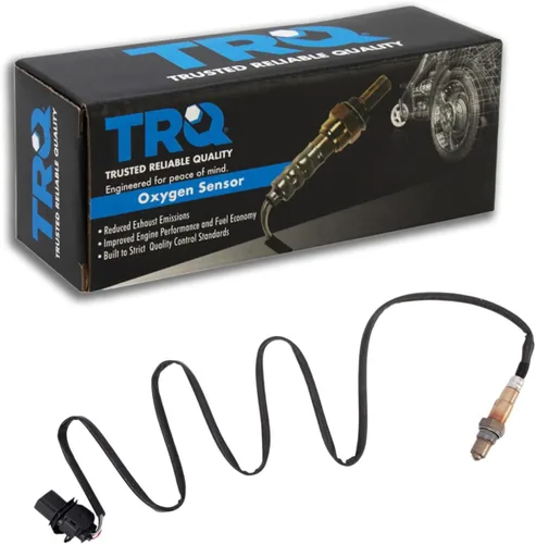 Vista 120 de TRQ Sensor de Oxígeno O2 de 4 Hilos de Banda Estrecha Compatible con VW Atlas 2.0L 2018-21, VW GTI 2.0L 2016-18, Audi A3 Quattro 2.0L 2015-18, VW