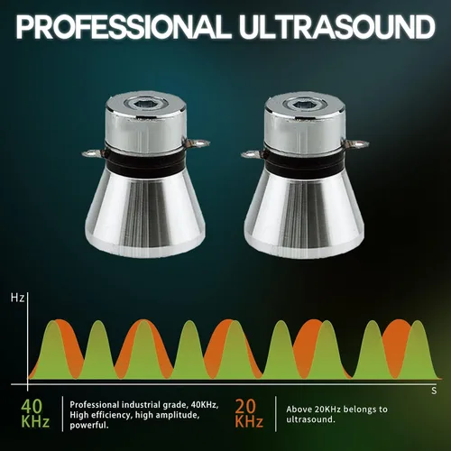 Vista 6 de ONEZILI Limpiador ultrasónico 3L, máquina de limpieza ultrasónica con transductores industriales, temporizador de 120 W, máquina de limpieza