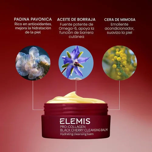 Vista 9 de ELEMIS Pro-Collagen - Bálsamo limpiador de maquillaje, limpiador facial hidratante, limpiador de aceite, removedor de maquillaje con aceite