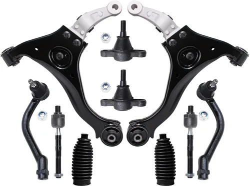 Vista 200 de Detroit Axle - Kit de suspensión frontal de 10 piezas para Dodge Avenger 2008-2014, Chrysler Sebring 2007-2010, 2 brazos de control inferiores, 2