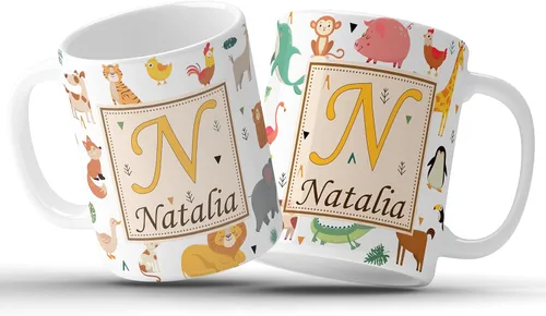 Vista 19 de SANTANNA Taza personalizada para hombres, iniciales personalizadas con nombre de café de cerámica (sus estilos favoritos)