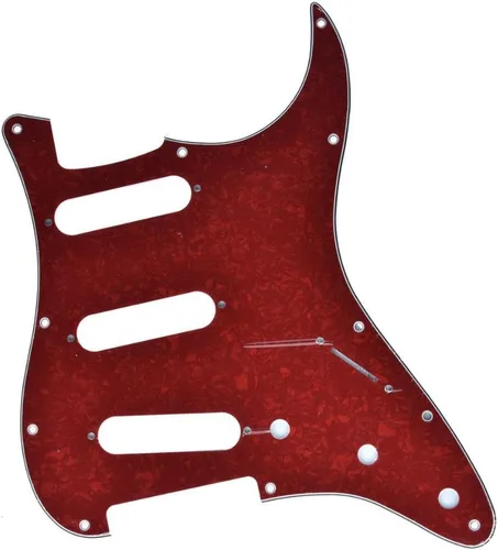 Vista 27 de KAISH - Golpeador de 11 agujeros estilo ST/Strat, SSS, para Stratocaster de EE. UU./México, perla de abulón