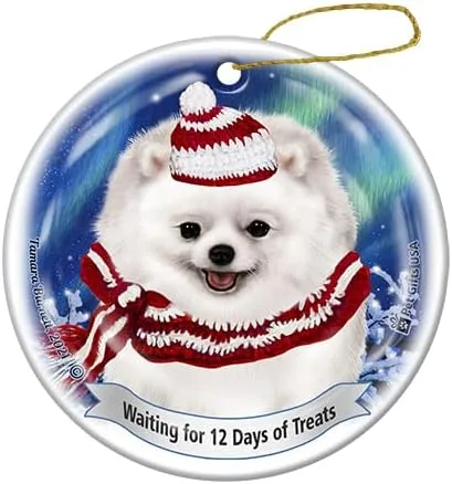 Vista 4 de Pomeranian Fawn Series 5 Christmas Ornament
