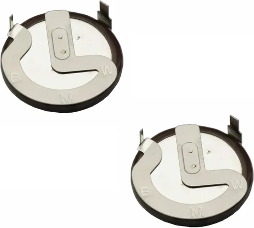 Vista 8 de BestParts 2 unids VL2020 90 grados remoto llavero batería recargable reemplazo para BMW E39 E46 E60 E90 E92 3V 20mah
