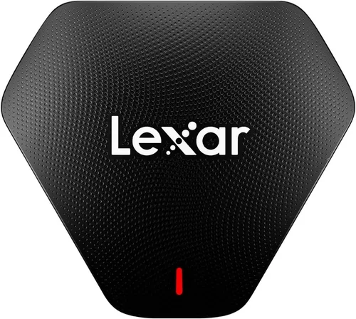 Vista 10 de Lexar Lector Multi-Tarjeta 2 en 1 USB 3.1, Funciona con Tarjetas SD y microSD (LRW450UBNA)