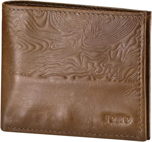 Vista 2 de Totto - Cartera de piel estampada para hombre - Maxi Cuero