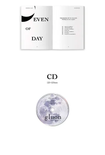 Vista 4 de DAY6 - Event of Day The Book of Us Gluon Nothing Can Tear Us Apart 1st Mini Album Incl CD 80pg Photobook Photocards Sticker Bookmark Folded Poster
