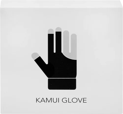 Vista 6 de KAMUI Guante de billar - Secado rápido - para mano izquierda (negro, XXL)