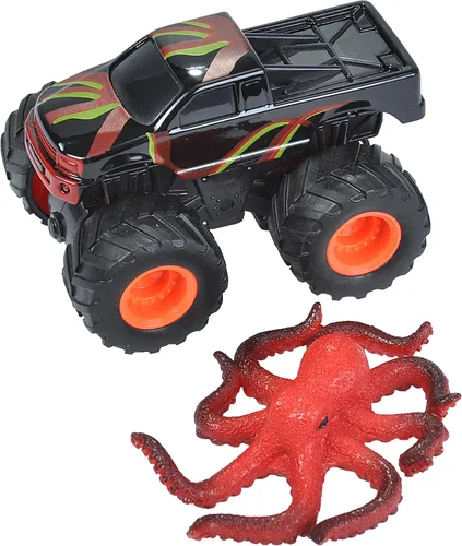 Vista 7 de Wild Republic Anaconda & Truck Adventure Playset, regalos para niños, juguete imaginativo, juego de 2 piezas, reptil, 4 pulgadas