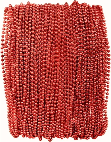 Vista 11 de Surtido de cuentas Mardi Gras de 33 pulgadas, 0.276 in, 6 docenas, 72 collares