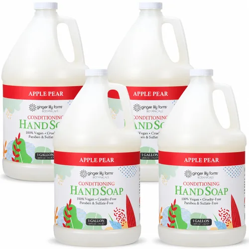Vista 36 de Ginger Lily Farms Botanicals Jabón de manos, 12 onzas, pera de manzana