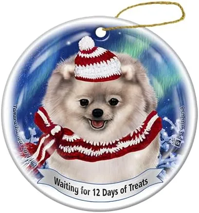 Vista 3 de Pomeranian Fawn Series 5 Christmas Ornament
