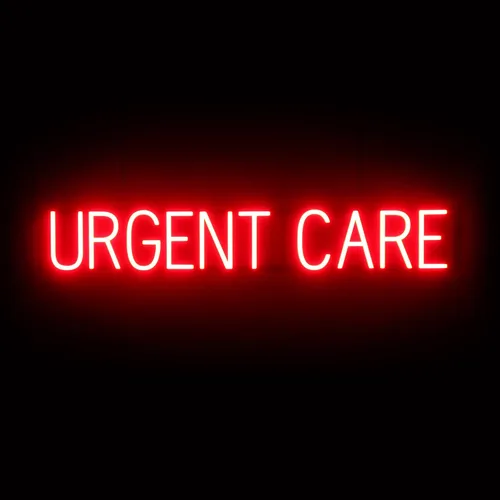 Vista 10 de SpellBrite LED Neon ER Sign for Business - Blue, 9" x 6" Azul