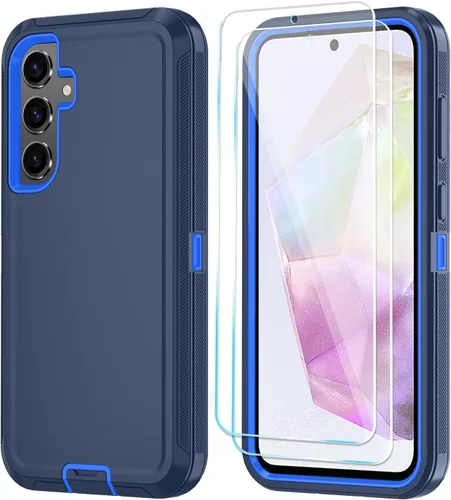 Vista 59 de ONOLA Funda compatible con Samsung Galaxy S24 Ultra con protector de pantalla HD, resistente a los golpes y a las caídas, funda de 3 capas