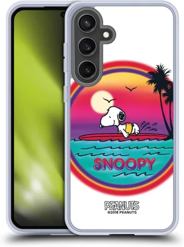 Vista 297 de Head Case Designs Officially Licensed Peanuts Beach Surf Snoopy Boardwalk Airbrush Gel Case [Military Grade Protection] Compatible with Google Pixel