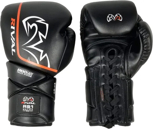 Vista 2 de Rival Boxing RS1 2.0 Ultra Pro - Guantes de boxeo para sparring con cierre de cordones, microfibra súper resistente, forro interior suave