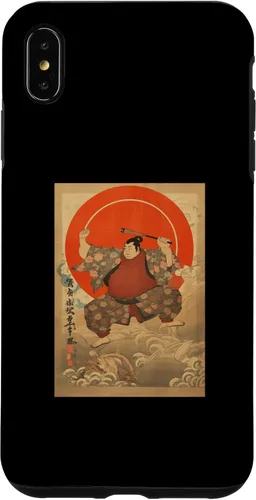 Vista 11 de Sumo Wrestler I Love Japanese Sumo Vintage Art Case for iPhone 16