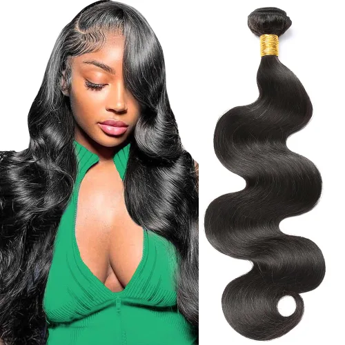 Vista 14 de CSCHS Manojos de cabello humano 12A de 22, 24, 26 pulgadas, mechones de cabello humano ondulado 100% sin procesar, extensiones de cabello virgen