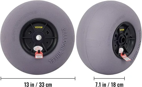 Vista 8 de VEVOR Beach Balloon Wheels