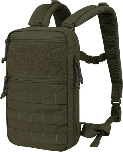 Vista 10 de Tactical Molle Hydration Pack for 1.5L - Lightweight Water Reservoir Bag for Molle Vest Backpack, for Hiking, Hunting BK