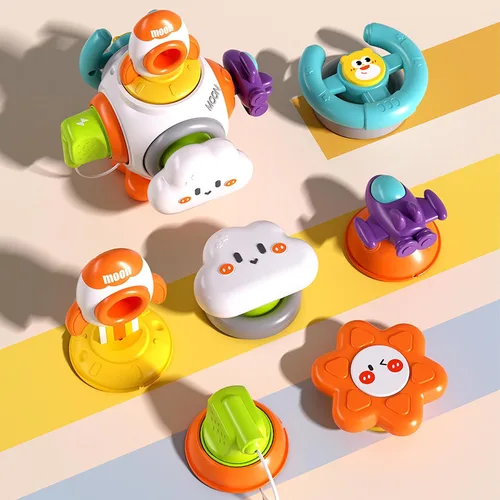Vista 3 de Juguetes Sensoriales Montessori para Niños Pequeños de 1-3 - Actividades de Viaje Cubo de Tablero Ocupado - Regalos para Bebés de 6 9 12 18 Meses 1