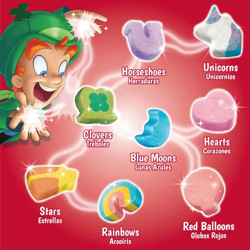 Vista 2 de Lucky Charms Taza de cereales, 2 onzas (paquete de 60)