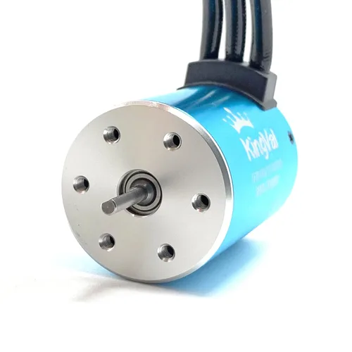 Vista 3 de KingVal Reemplazo 3650 3100KV sin sensores sin escobillas motor eje 0.125 in compatible con 1/10 RC coche
