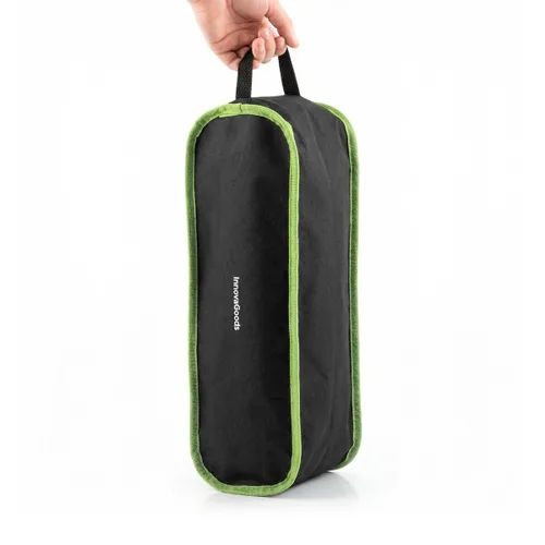Vista 7 de Silla Mecedora Plegable de Camping 2 en 1 con Bolsillo, Cojín y Bolsa de Transporte Trillow InnovaGoods