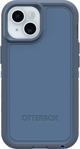 Vista 10 de OtterBox Funda transparente para iPhone 17e, 16e, 15, 14 y 13 Defender Series XT, lado oscuro (negro/transparente), sin pantalla, resistente, a