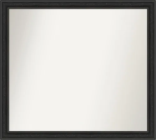 Vista 172 de Amanti Art Espejo personalizado, gran espejo de baño estrecho, espejo de pared o espejo de tocador de baño sobre el fregadero (24 x 24 pulgadas)
